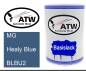 Preview: MG, Healy Blue, BLBU2: 500ml Lackdose, von ATW Autoteile West.